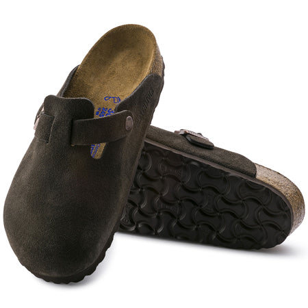 BIRKENSTOCK BOSTON SOFT FOOTBED MOCHA - ADULTS - Lamey Wellehan Shoes