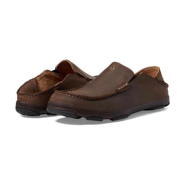 OLUKAI MOLOA SLIP ON DARK WOOD - MENS - Lamey Wellehan Shoes display picture 1