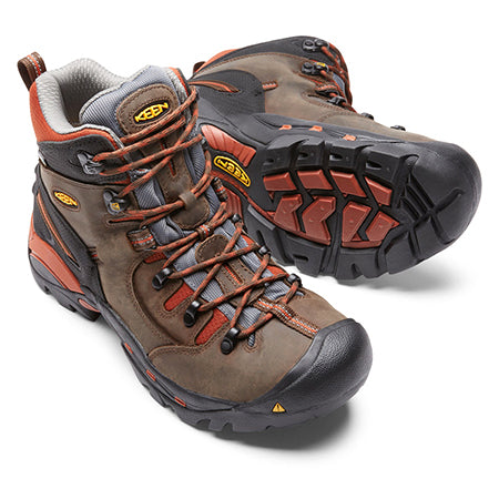 KEEN PITTSBURGH SOFT TOE WP CASCADE BROWN - MENS - Lamey  display picture 3