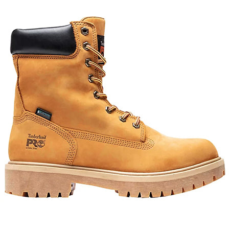 TIMBERLAND PRO DIRECT ATTACH 8 INCH STEEL TOE BOOT WHEAT - MENS