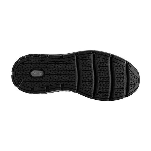 BROOKS ADDICTION WALKER SUEDE BLACK/PRIMER - MENS - Lamey Wellehan