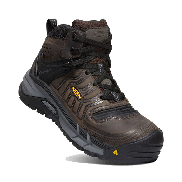 KEEN KANSAS CITY MID CARBON FIBER TOE COFFEE BEAN/BLACK