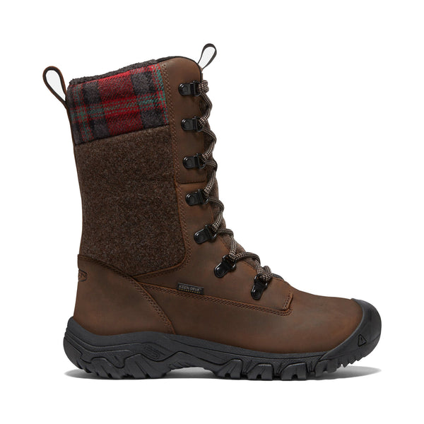 KEEN GRETA TALL BOOT BROWN - WOMENS - Lamey Wellehan Shoes