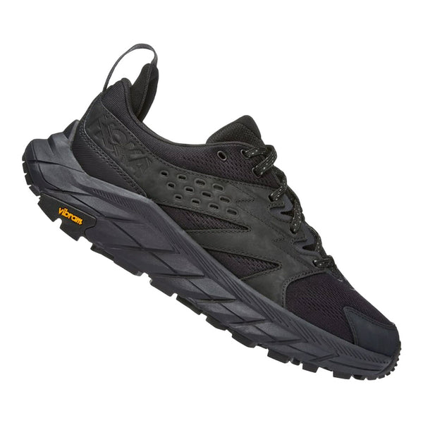HOKA ANACAPA BREEZE LOW BLACK/BLACK - MEN - Lamey Wellehan Shoes