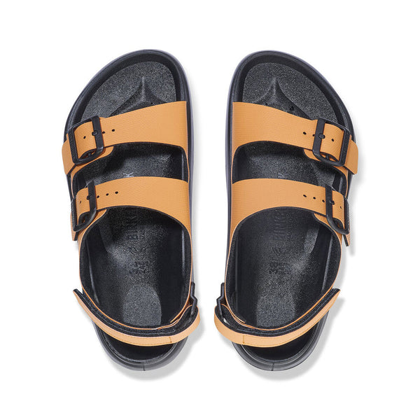 BIRKENSTOCK モカシン メイン　バイカラー　23cm BIRKENSTOCK MOGAMI TERRA OASIS BURNT ORANGE - WOMENS - Lamey