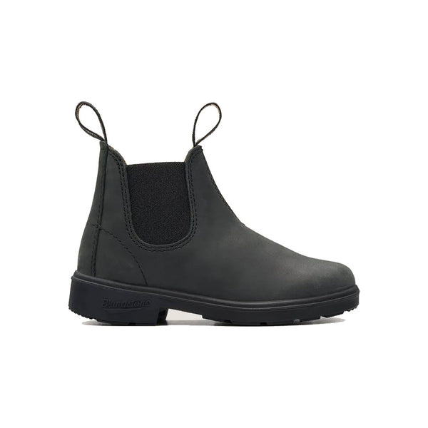 BLUNDSTONE 1325 CHELSEA BOOTS RUSTIC BLACK - KIDS - Lamey Wellehan