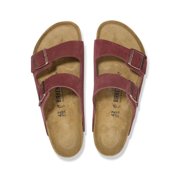 BIRKENSTOCK ARIZONA SOFT FOOTBED ZINFANDEL - WOMENS - Lamey