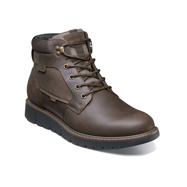 NUNN BUSH KARNAK PLAIN TOE BOOT BROWN - MENS - Lamey Wellehan Shoes