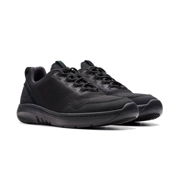 Clarks クラークス ACTIVEAIROaklandLace黒 CLARKS PRO KNIT LACE OXFORD BLACK - MENS - Lamey Wellehan Shoes