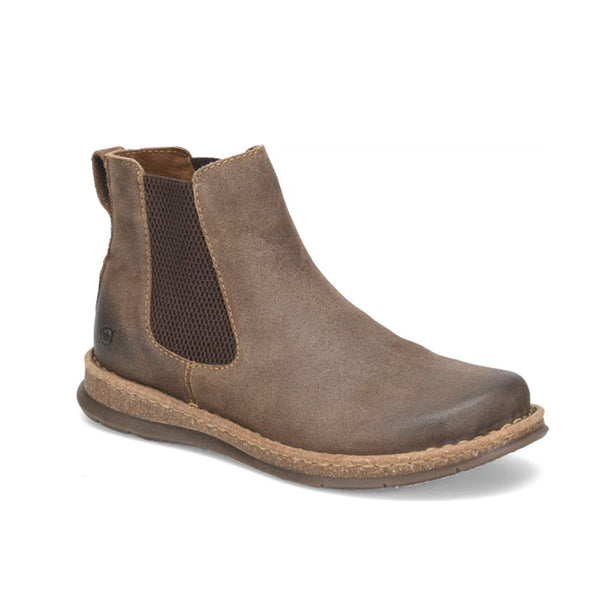 BORN BRODY DISTRESSED CHELSEA BOOT TAUPE - MENS - Lamey Wellehan Shoes