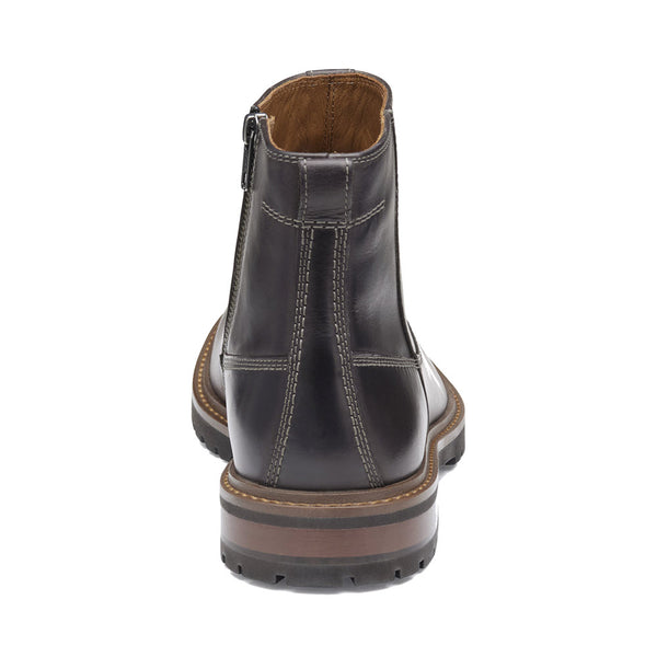 JOHNSTON & MURPHY BARRETT ZIP BOOT CHARCOAL - MENS - Lamey