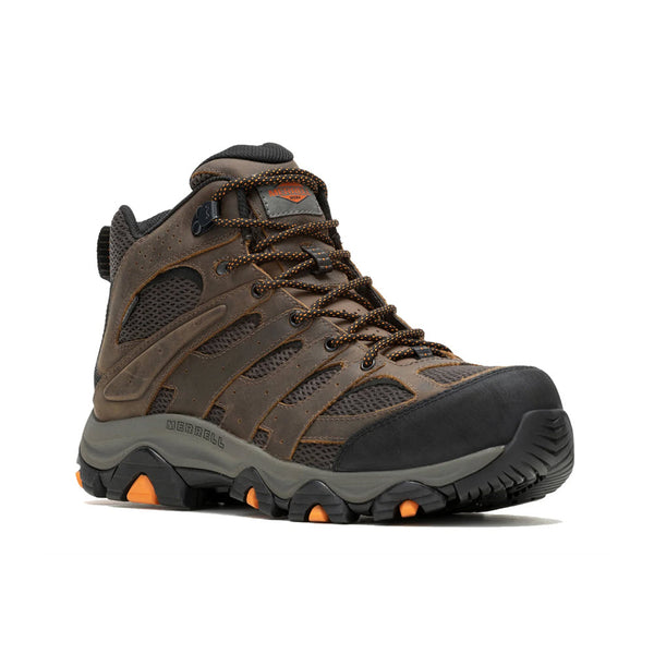 Merrell Moab Vertex 2 Waterproof Carbon Fiber Steel Toe Work Shoes Size 11W New Amazon.com | Merrell Men main image 3