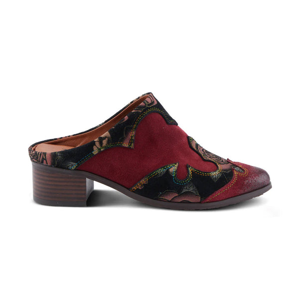 lalarina② LARTISTE LADYSLIDE SHINE BORDEAUX - WOMENS - Lamey Wellehan Shoes