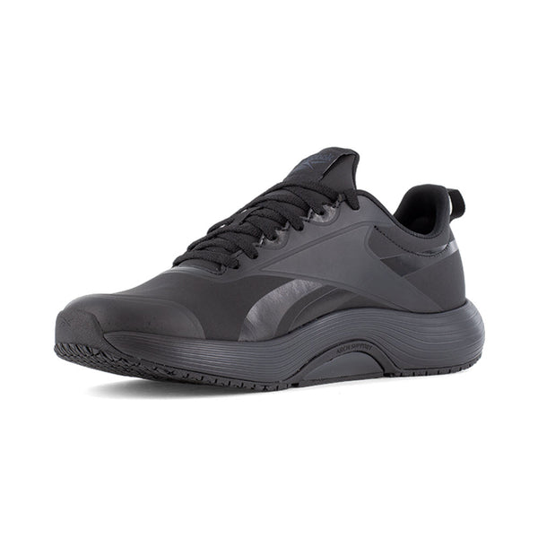 REEBOK LITE PLUS 4 WORK SNEAKER SLIP RESISTANT BLACK - MENS