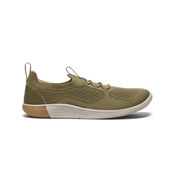 KEEN KNX KNIT LACE OXFORD MARTINI OLIVE PLAZA TAUPE - MENS - Lamey