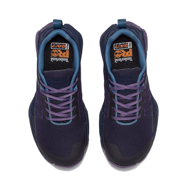 TIMBERLAND ALLOY TOE XR-1 LACE OXFORD DARK BLUE RIPSTOP PURPLE