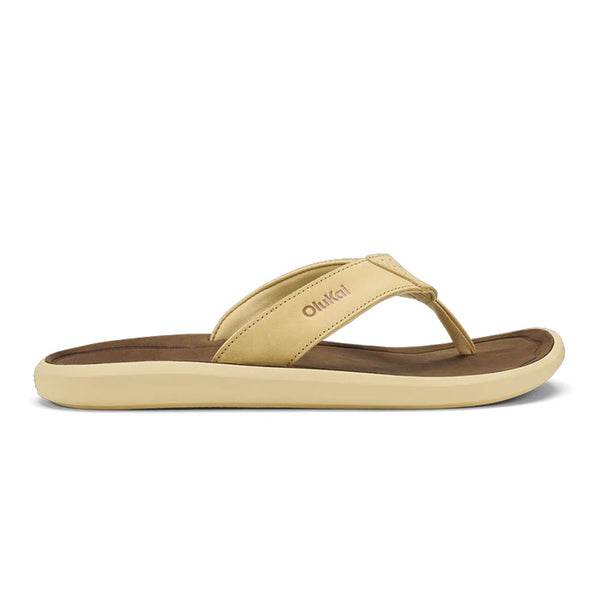 OLUKAI PILI FLIP FLOP TOASTED COCONUT TAN - MENS - Lamey Wellehan