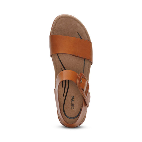 AETREX CLAIRE COGNAC - WOMENS - Lamey Wellehan Shoes