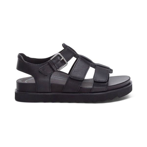 AETREX ROMY BLACK - WOMENS - Lamey Wellehan Shoes