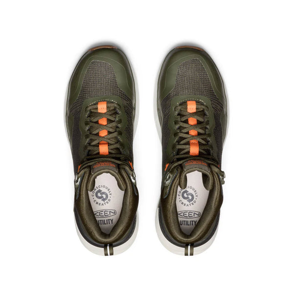 KEEN COMPOSITE TOE 6 INCH SYNCHRO MID WATERPROOF FOREST NIGHT GUM