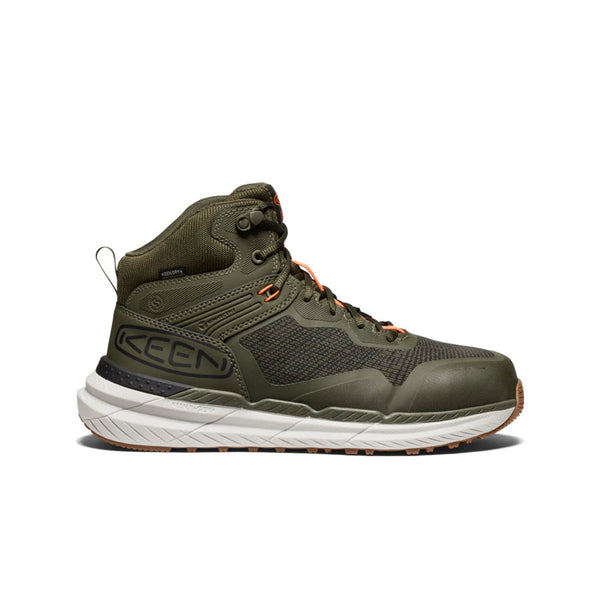 【keeno】at dusk KEEN COMPOSITE TOE 6 INCH SYNCHRO MID WATERPROOF FOREST NIGHT GUM