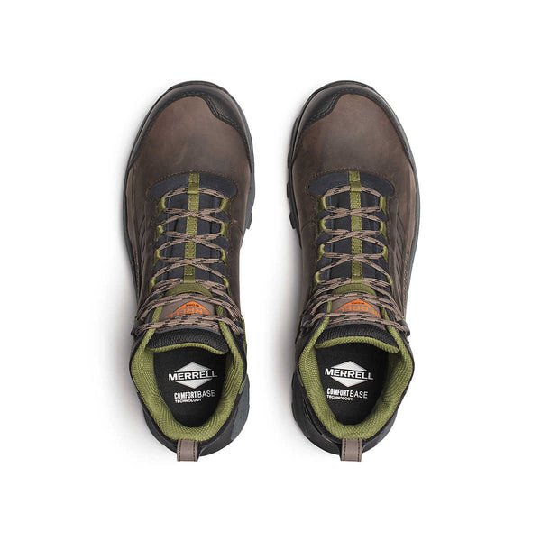 MERRELL COMPOSITE TOE MOAB SPEED 2 LX MID WATERPROOF BOOT DARK