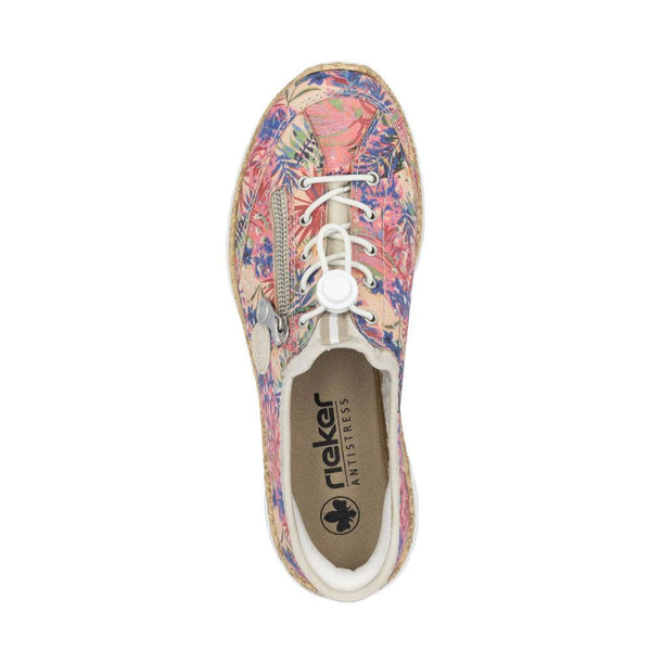 RIEKER READY TO GO SIDE ZIP FLORAL MULTI - WOMENS - Lamey Wellehan