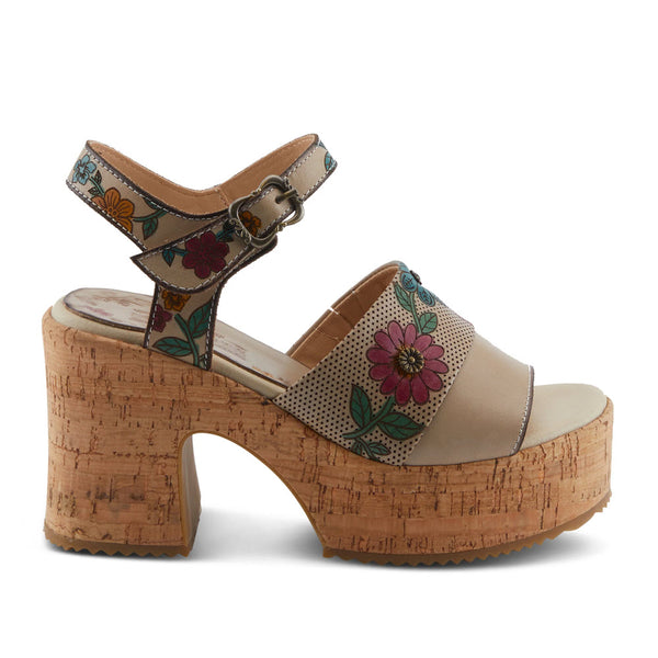 LARTISTE HALENA BEIGE MULTI - WOMENS - Lamey Wellehan Shoes
