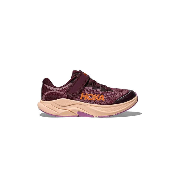 HOKA RINCON 4 LITTLE KIDS BLACK CHERRY - KIDS - Lamey Wellehan Shoes