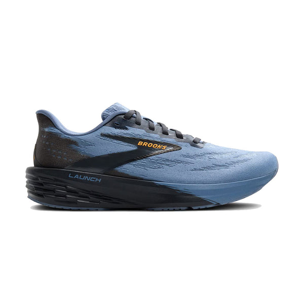 BROOKS LAUNCH 11 COUNTRY BLUE/EBONY/ORANGE - MENS - Lamey Wellehan