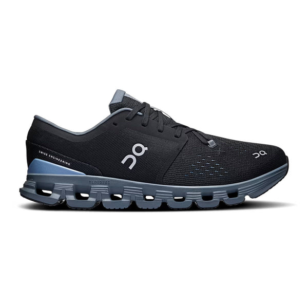 ON CLOUD X 4 BLACK/CHAMBRAY- MENS - Lamey Wellehan Shoes