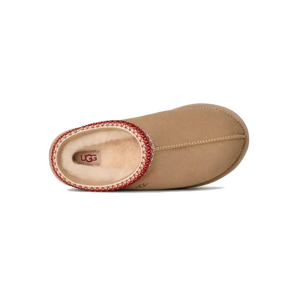 UGG TASMAN II SAND/DARK CHERRY - WOMENS - Lamey Wellehan Shoes