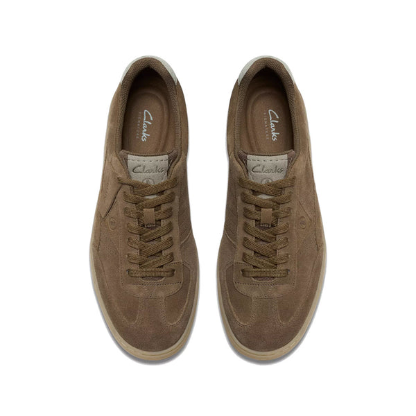 CLARKS RALLY ACE LACE OXFORD KHAKI COMBO - MENS - Lamey Wellehan Shoes