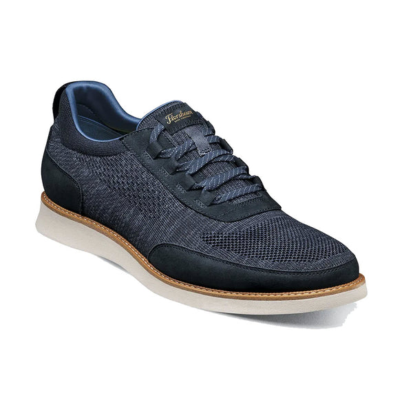 Florsheim Wilsey – Scarpe Da Ginnastica Uomo, Mocassini In Pelle Stile Bike Con Suola F-LITE - 4