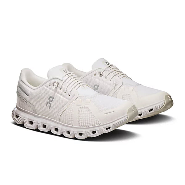 ON CLOUD 6 WHITE/WHITE - WOMENS - Lamey Wellehan Shoes