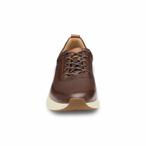 JOHNSTON & MURPHY XC+ DECLAN U THROAT WATERPROOF LACE OXFORD BROWN