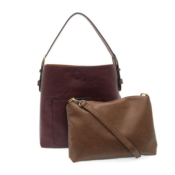 JOY SUSAN HOBO BAG BLACKBERRY - Lamey Wellehan Shoes