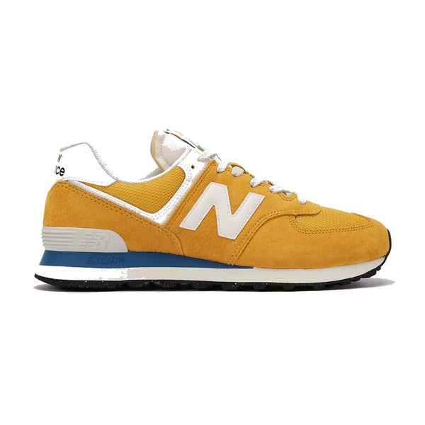 NEW BALANCE 574 GOLDEN YELLOW - MENS - Lamey Wellehan Shoes