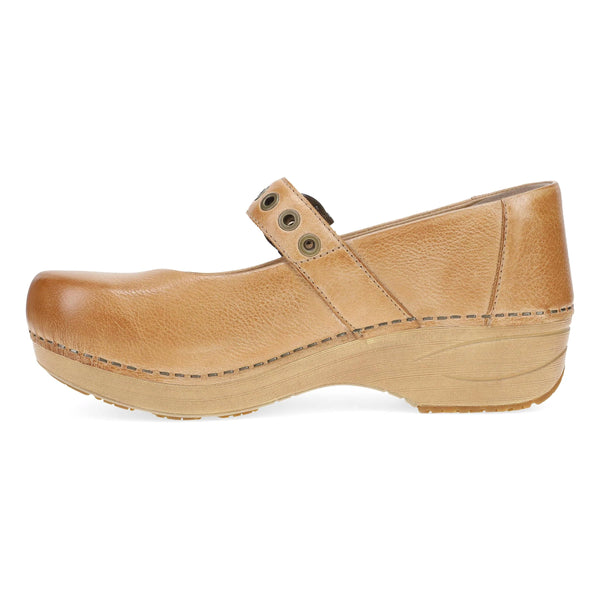 DANSKO XP 2.0 MARY JANE CLOG HONEY DISTRESSED - WOMENS - Lamey