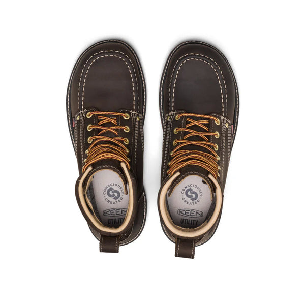 KEEN LIBERTY 6' WP COFFEE BEAN/BLACK - MENS - Lamey Wellehan Shoes