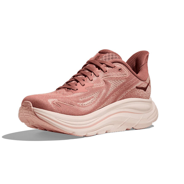 HOKA CLIFTON 10 BLUSH/ROSE LATTE - WOMENS - Lamey Wellehan Shoes