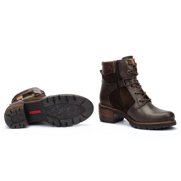 PIKOLINOS SAN SEBATIAN LACE BOOT FOREST - WOMENS - Lamey Wellehan