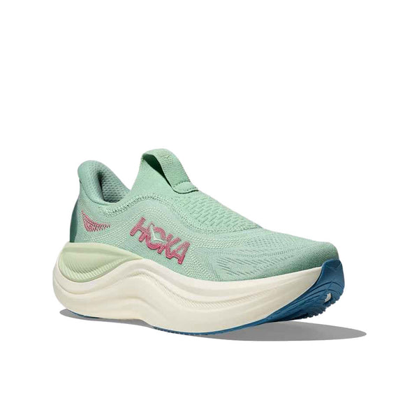 バッカス HOKA SKYWARD LACELESS JADEITE/SEA - WOMENS - Lamey Wellehan Shoes