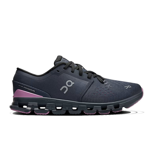 ON CLOUD X 4 NAVY/SAKURA - WOMENS - Lamey Wellehan Shoes