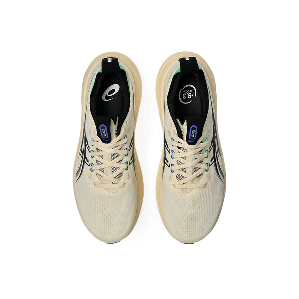 ASICS GEL-NIMBUS 28 CREAM/BLACK - MENS - Lamey Wellehan Shoes