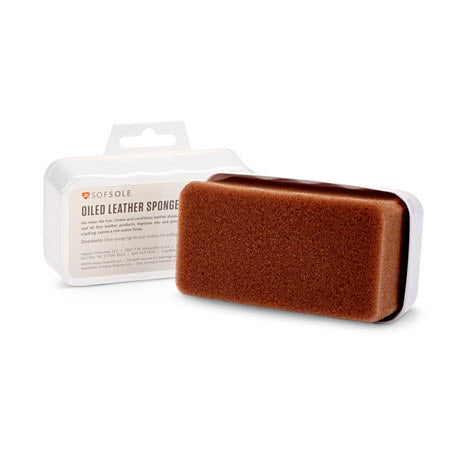 Sof Sole Oiled Leather Sponge by Sof Sole with its packaging.