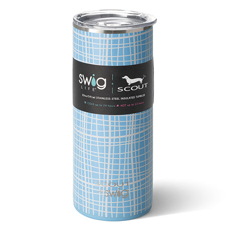 Blue 20oz Tumbler by Scout + Swig Life