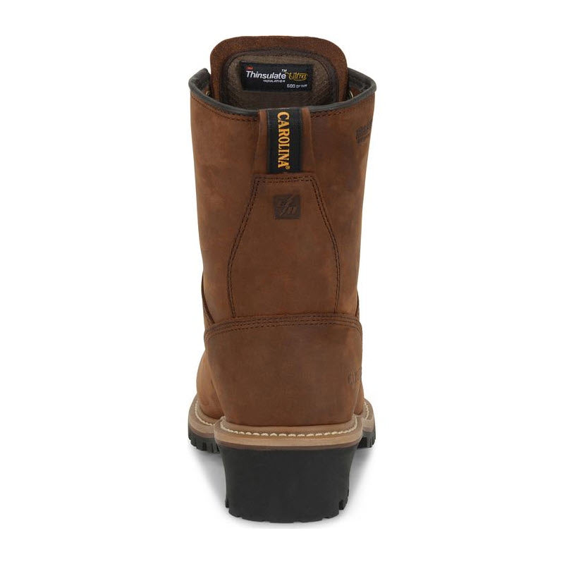 CAROLINA ELM STEEL TOE INSULATED LOGGER COPPER - MENS