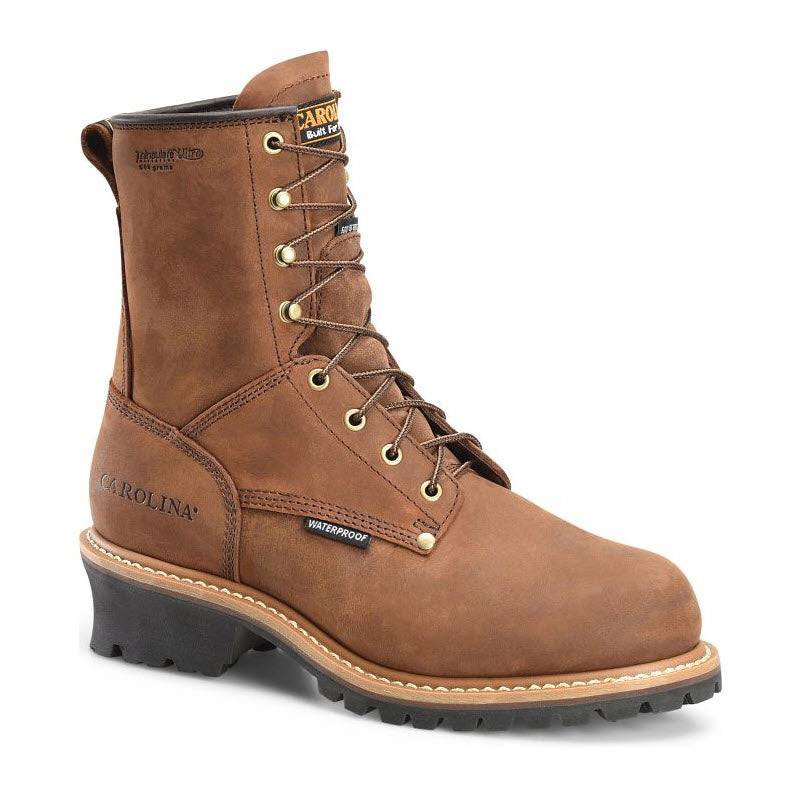 CAROLINA ELM STEEL TOE INSULATED LOGGER COPPER - MENS