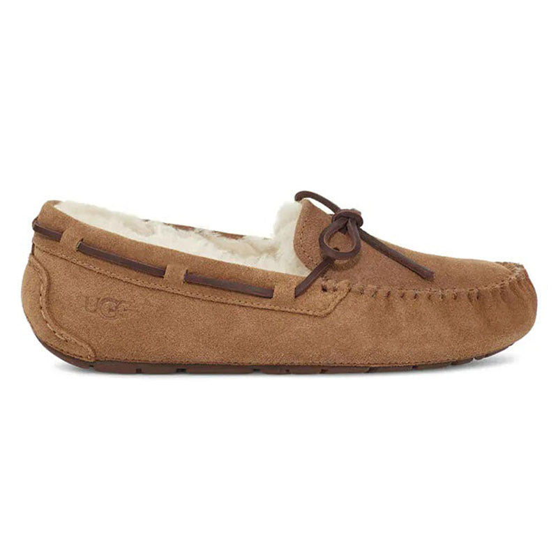ugg ladies dress shoes UGG Moccasins DAKOTA lambskin Logo brown